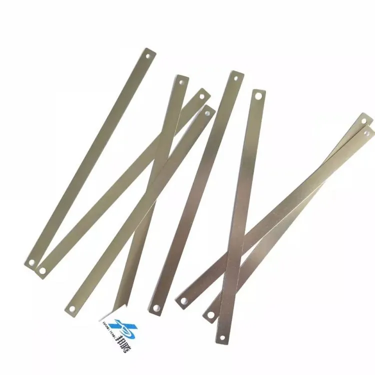 0.15mm Nickel Plate with Hole for Battery Pack Welding 18650 Battery Connector Lithium Battery Connector Pure Nickel Price