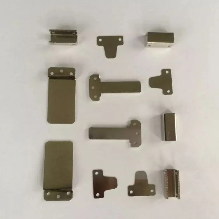 Custom Hardware Aluminum Sheet Small Stamping Hardware Lithium Battery Connector Lithium Battery Strip Battery Nickel Sheet Plate Nickel Plated Steel Belt