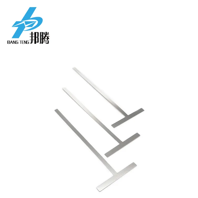 T Type Pure Nickel Strip Sheet For18650 Battery Connector