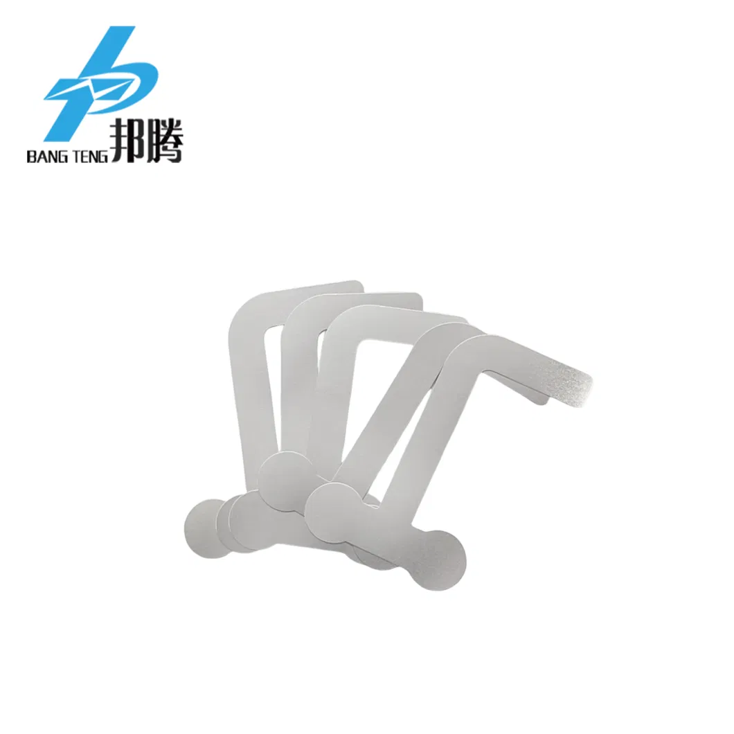 Custom Adjustable Spacing 0.15mm Spot Welding Nickel Plated Steel Sheet Nickel Tabs for Battery
