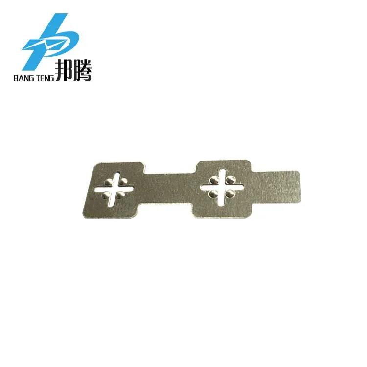 Wholesale 18650 Nickel Plate with Bump Easy Welding Lithium Battery Connector 18650 2p Nickel Tabs