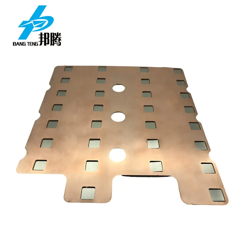 Factory Wholesales High Quality Copper Nickel Busbar Solid Copper Bus Bar Battery Connector