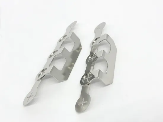 Pelat Busbar Aluminium 18650 Lto LiFePO4 Konektor Daya Aksesoris Baterai Daya Berenda 18650 Busbar Tembaga Lithium