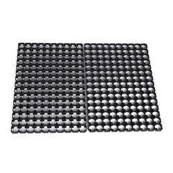50PCS 1X2 18650 Penyangga Baterai Cangkang Memancarkan Paket EV Pemegang Panas Plastik untuk 18650 Paket Baterai