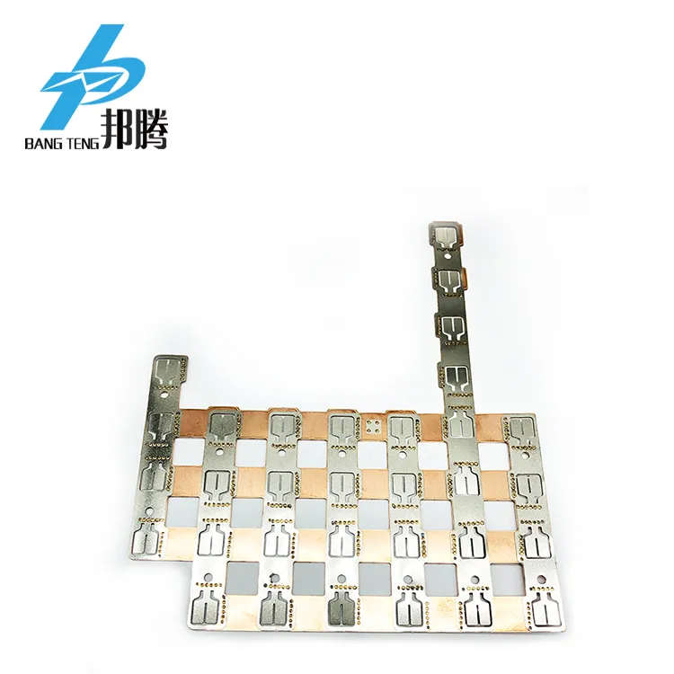 Custom Copper Material Flexible Battery Connectors Copper Nickel Busbars