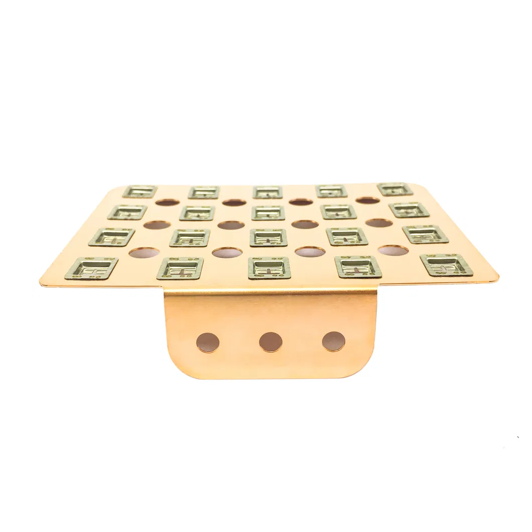 Aluminum Busbar Plate 18650 Lto LiFePO4 Power Connector Braided Copper Nickel Sheet Lithium Battery Accessories Copper Busbar