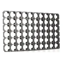 Penjepit Plastik Spacer Sel Baterai Lithium Kustom 18650 untuk Paket Baterai DIY