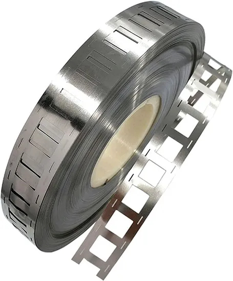 0.15X27mm Pengelasan Titik Baterai Strip Nikel Murni untuk 2p 18650 Pengelasan Paket Baterai