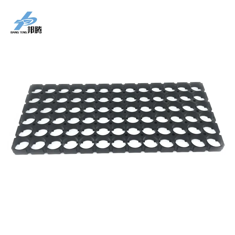 Manufacture Lithium Ion Batteries Cell Holder Brackets 6s13p Honeycomb 18650 Lithium Battery Pack 18650 Plastic Holders Bracket