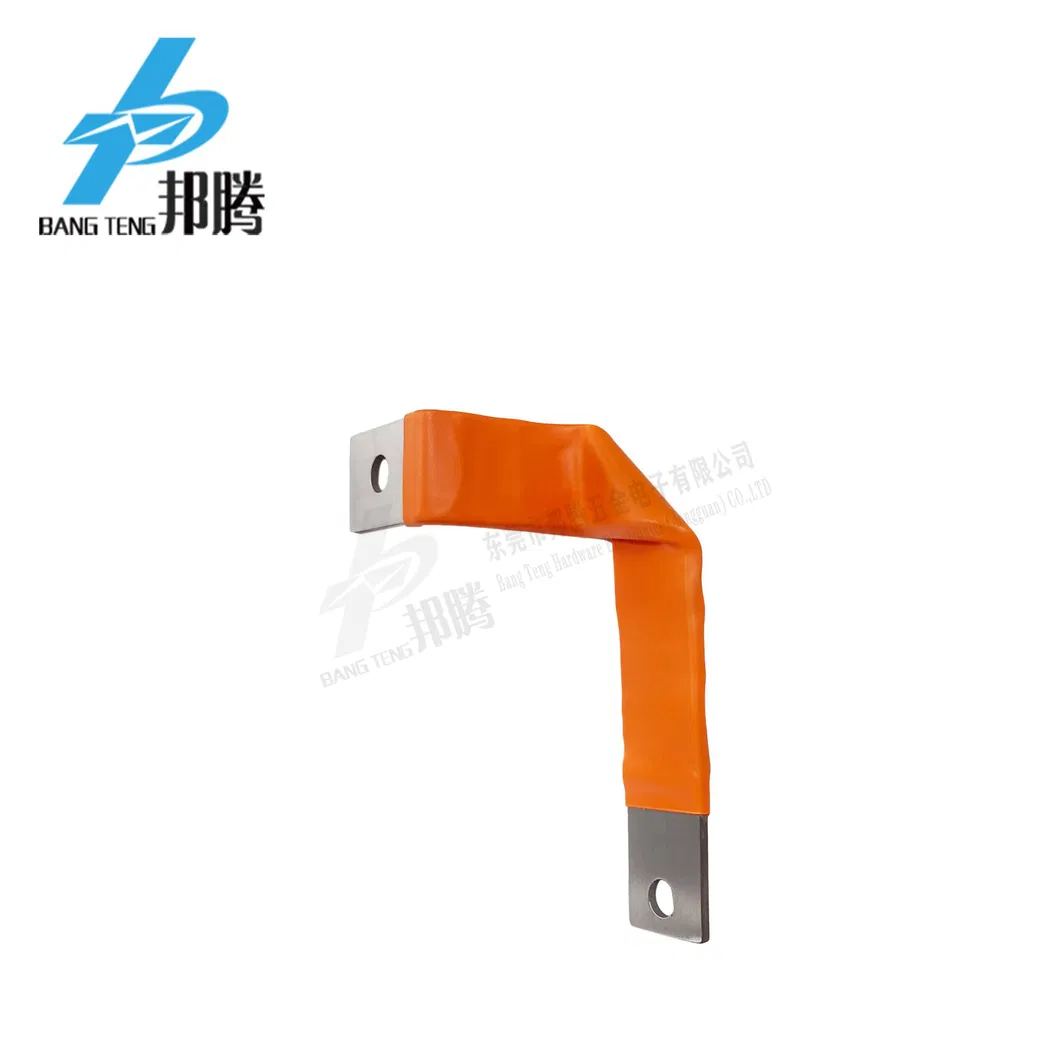 Insulated Custom Flexible Bus Bar Flat Soft Copper Busbar for Battery
