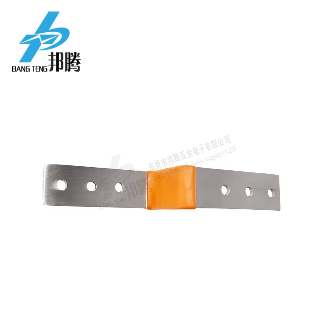 Battery Flexible Busbar Insulated Soft Copper Bus Bar Pet Shrink