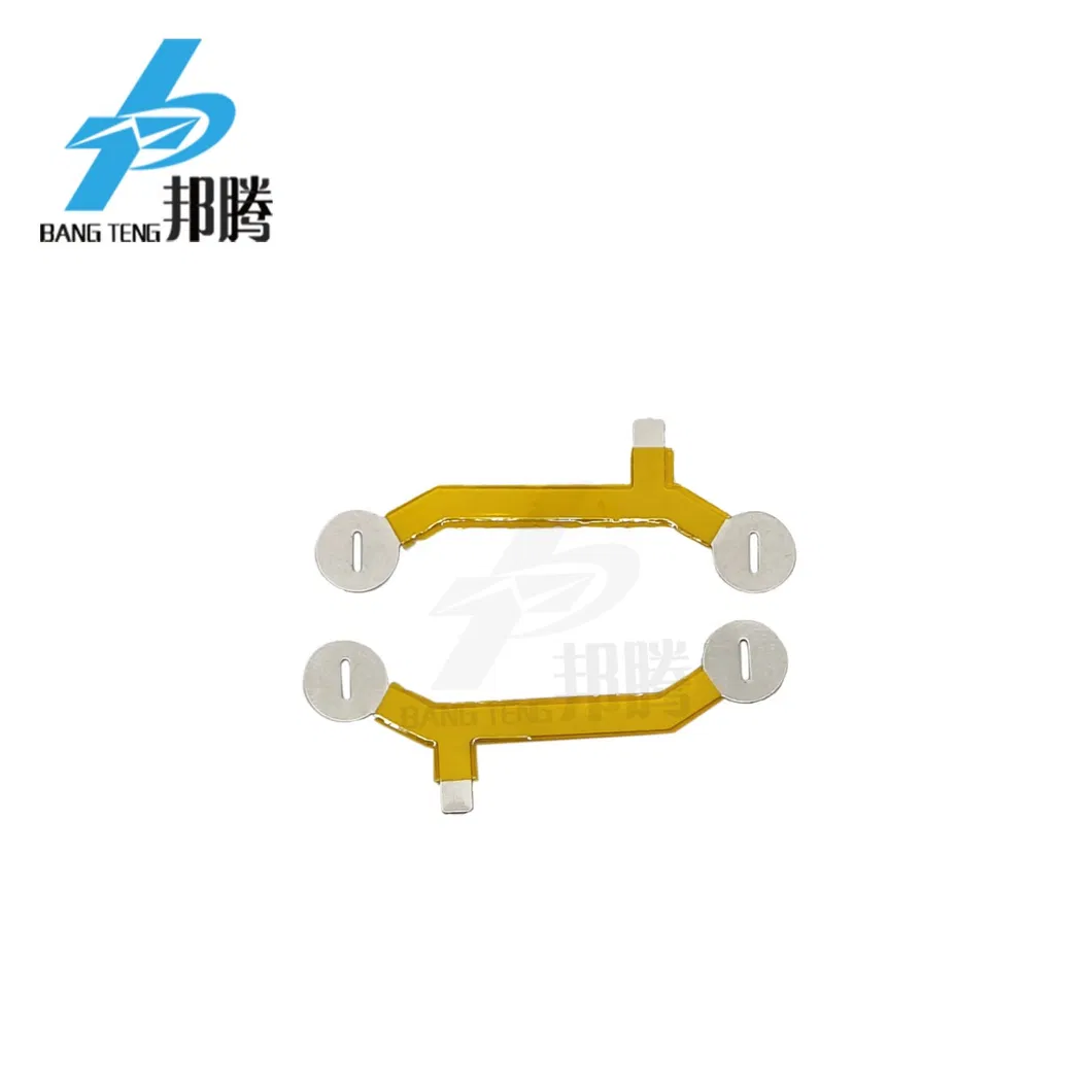 Customized 18650 Nickel Plated Steel Spot Welding Tabs Battery Connector Insulation Polymided Pi Film Nickel Sheet