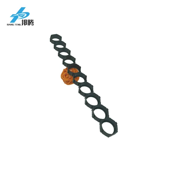 10p Penyangga Baterai Radiating Holder Bracket 18650 Penyangga Sel Baterai Offset Tunggal