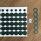Potongan Die Berkualitas Tinggi 18650 Baterai Lithium 6p Kertas Isolasi 18650 Gasket Sel Baterai Isolator Spacer Kertas Ikan Adhesif