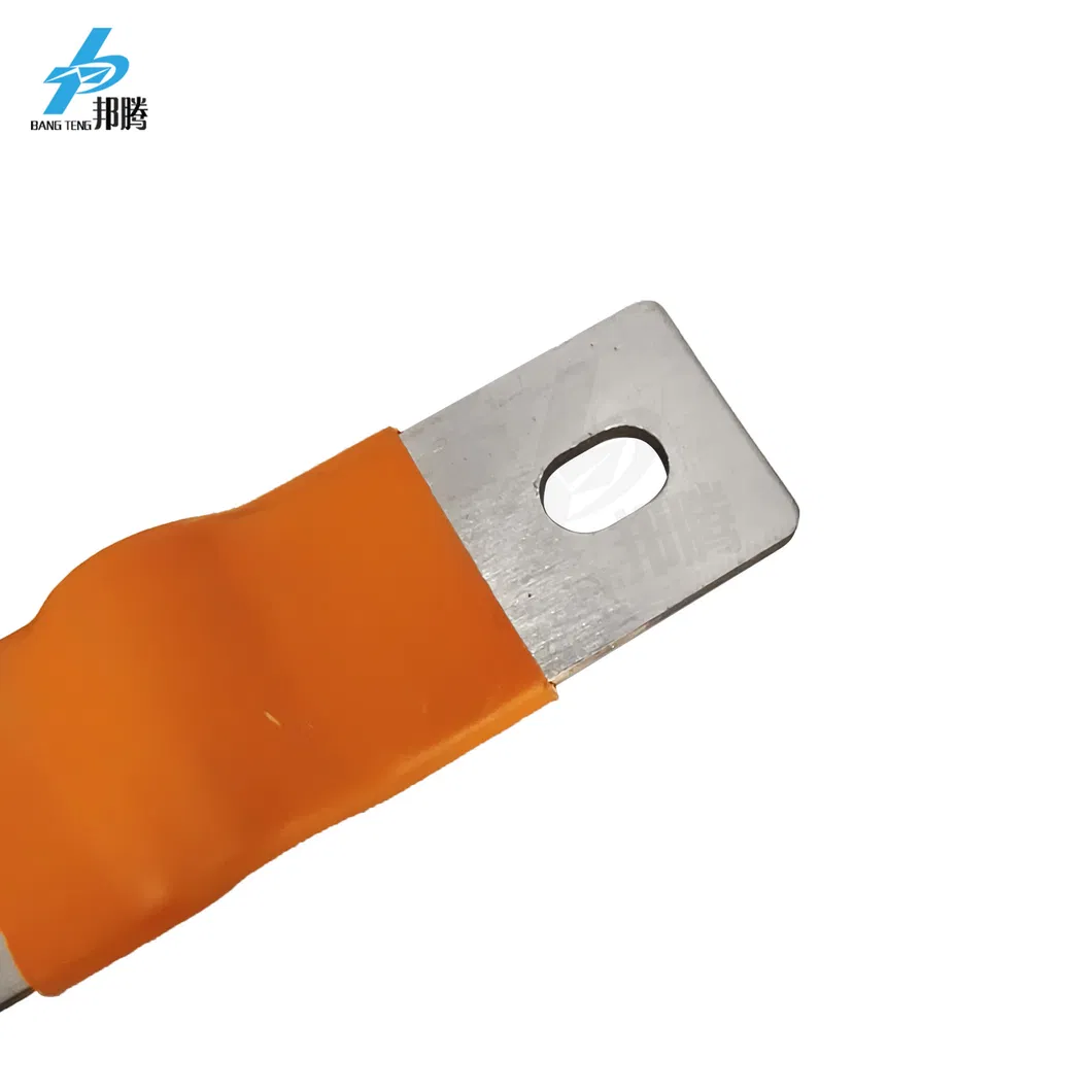 230A Prismatic Battery Connector Copper Flexible Busbar C11000 T2 2mm Copper Foil Laminated Copper Busbar