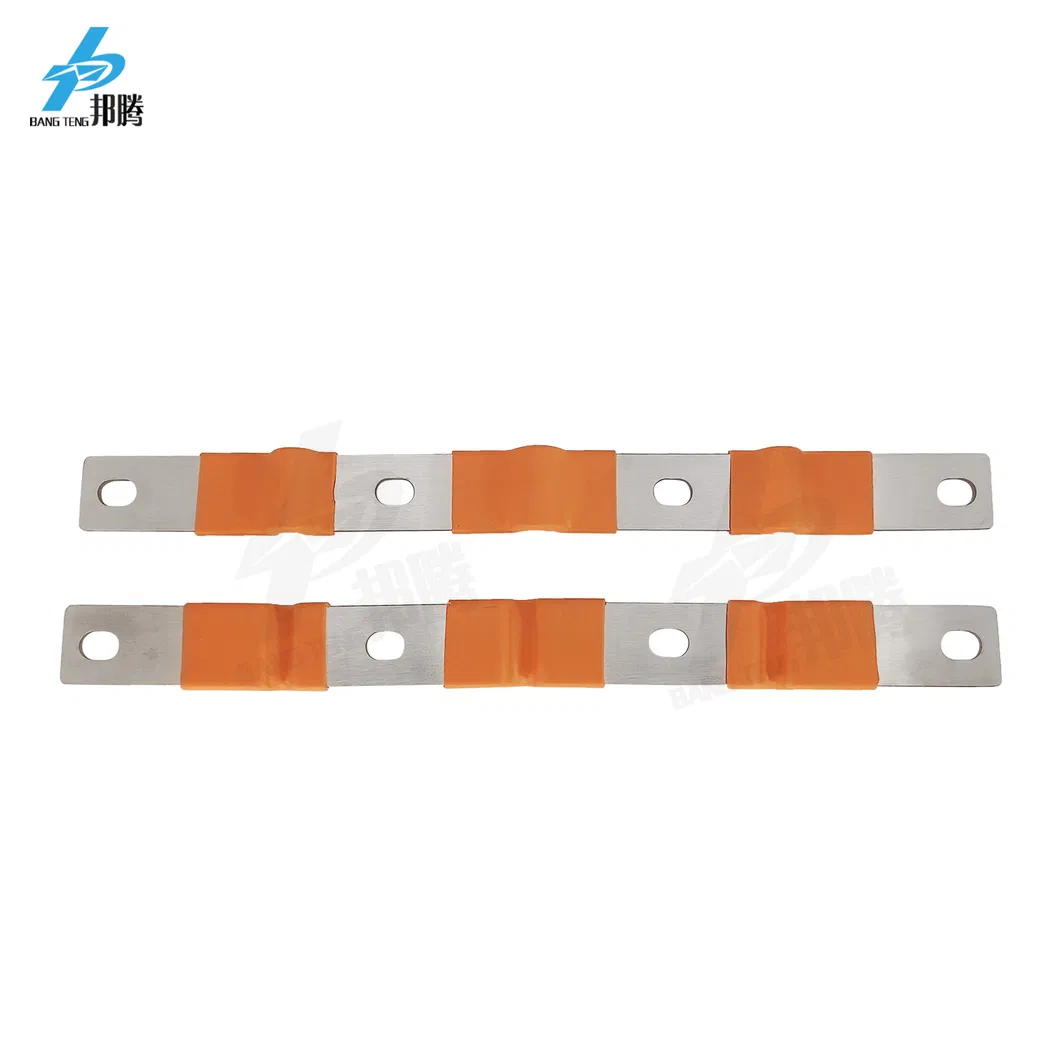 Prismatic Battery Connect Flexible Busbar 72mm Distance Battery Busbar Copper Flexible Busbar