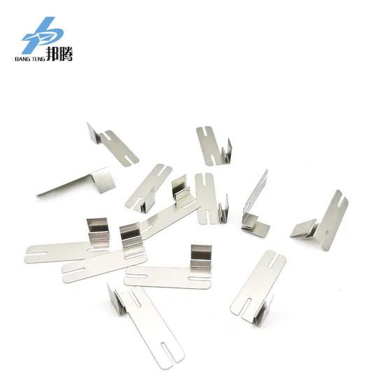 18650 Tab Pengelasan Bending Nikel Murni Konektor Baterai Heterotipik Konektor Baterai Lithium Strip Nikel Murni Pengelasan Titik