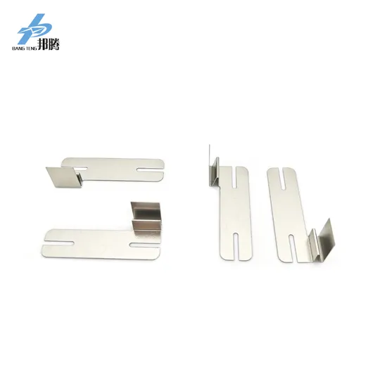 18650 Tab Pengelasan Bending Nikel Murni Konektor Baterai Heterotipik Konektor Baterai Lithium Strip Nikel Murni Pengelasan Titik