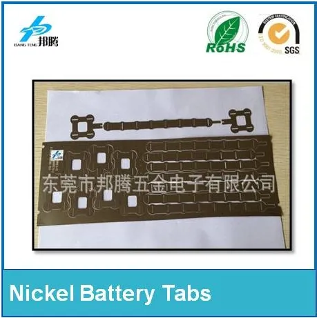 Tab Baterai Nikel Pemotongan Bebas 0.15mm Strip Nikel Baterai untuk Tab Solder Baterai Konektor Baterai Litium Nikel Murni Harga Strip Baterai Litium