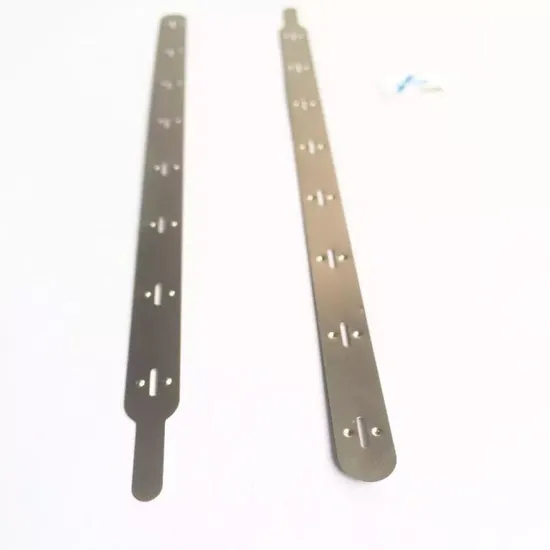 Grosir 0.15mm 18650 Konektor Baterai Solder Tab 18.5mm Jarak Lembaran Nikel 18650 8p Tab Nikel Murni Konektor Baterai Lithium Harga Nikel Murni