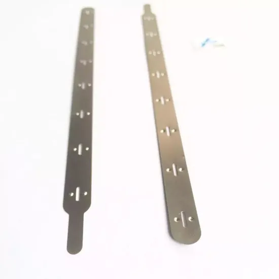 Grosir 0.15mm 18650 Konektor Baterai Solder Tab 18.5mm Jarak Lembaran Nikel 18650 8p Tab Nikel Murni Konektor Baterai Lithium Harga Nikel Murni