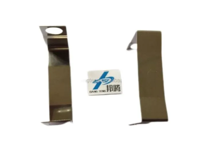 Transformer Mounting Clips SUS301 Sk7 Tin Plated Stainless Steel Spring Clips Transformer Clips Fk-Etd34 Auto Parts Stainless Steel Connector Clamp