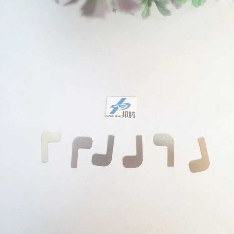 Lithium Battery Strip Custom L-Shaped 0.127mm Pure Nickel Battery Tabs Battery Connector 18650 for Power Bank Lithium Battery Connector Pure Nickel Strip