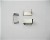 Klip Bobbin Stamping Presisi Tinggi Klem Stainless Steel untuk Ee8.3 Transformator Frekuensi Tinggi Bagian Bobbin Transformator Suku Cadang Sepeda Motor