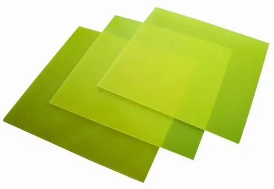 Papan Epoxy Resin Kustom Fr4 Papan Isolasi Hijau untuk Bahan Isolasi Transformator Spacer Baterai Kustom
