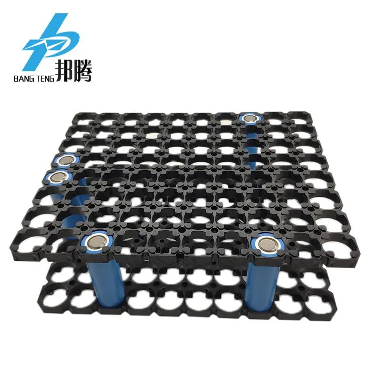 8s10p ABS Plastic Lithium Battery Cell Holder Bracket for 18650 21700 32650 Battery Cells RoHS Certified