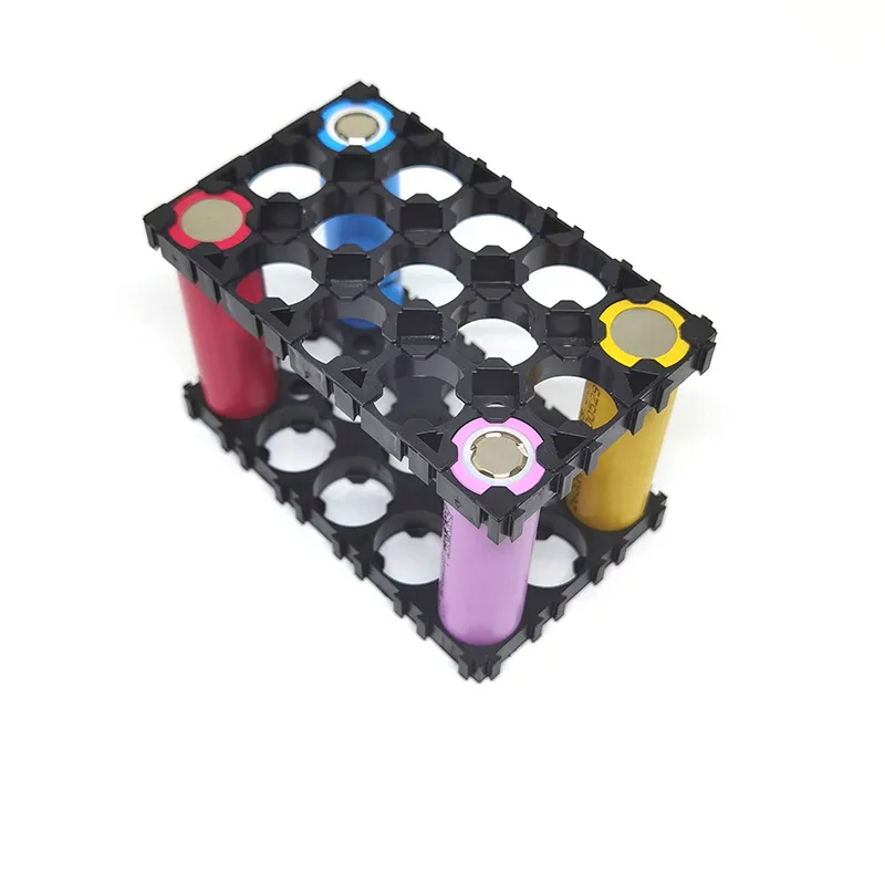 5s3p 18650 Battery Spacer Radiating Shell Black Plastic Heat Stable 18650 Battery Holder Bracket DIY