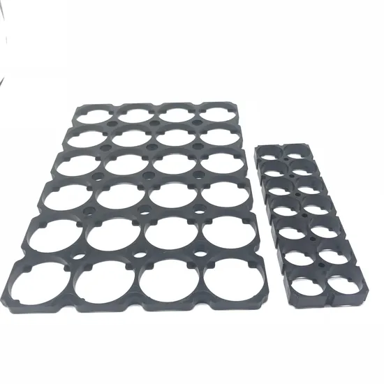 Pemegang Baterai Li-ion Kustom 32650 4X6p Pemegang Baterai untuk Paket Baterai Pemegang Sel Baterai Penyimpanan Baterai Pengisi Daya Baterai