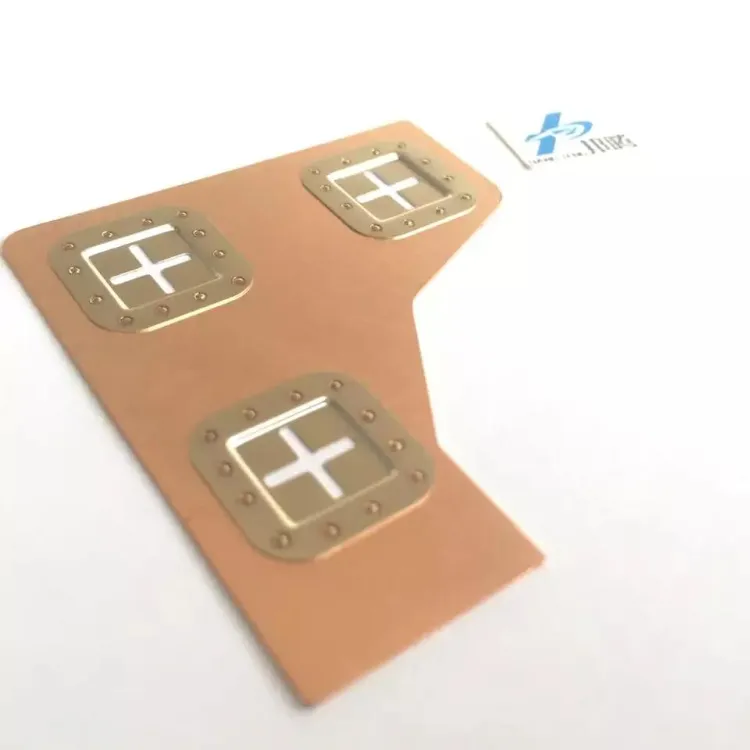 Custom Copper Busbar for 26650 3p Battery Terminal Busbar for 26650 Battery Pack