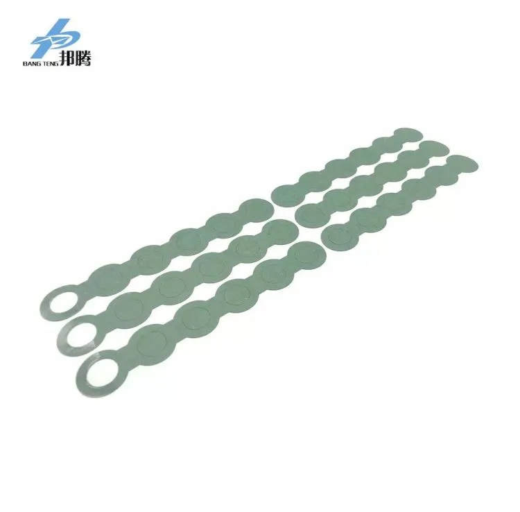Lot 18650 Battery Anode Hollow Insulation Pad Pointed Barley Paper Gasket Electric Insulation Barley for Battery Insulation Materials