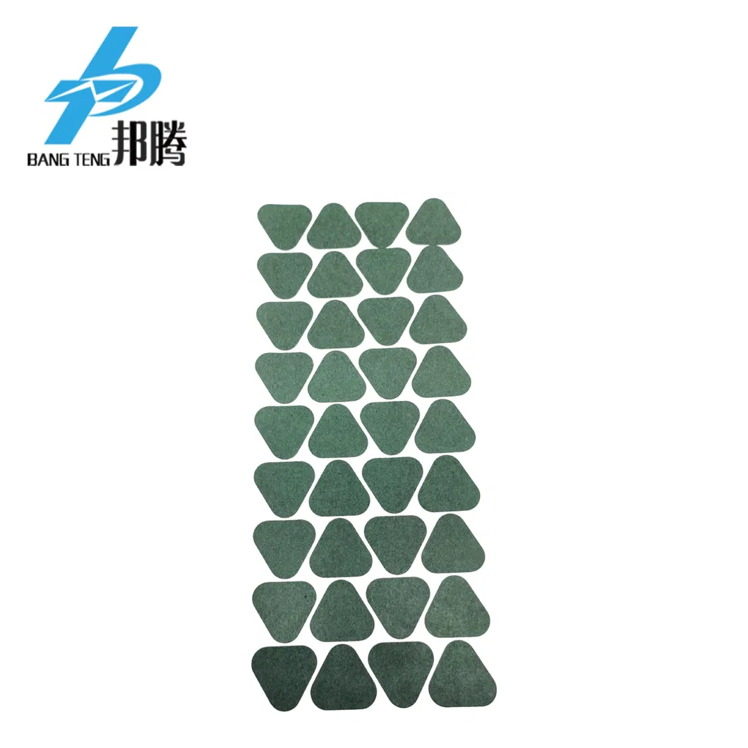 Wholesale Triangle Shape 3p Insulation Paper Tape Barley Fish Paper for 18650 Lithium Battery Pack