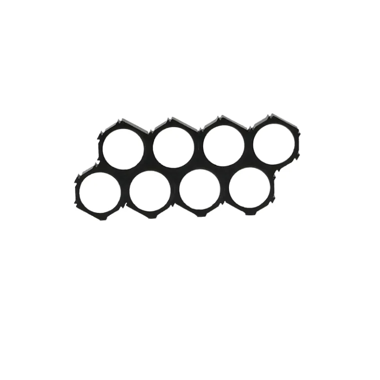 1000PCS Honeycomb Type 18650 2p Lithium Battery 2p Holder Bracket for Battery Pack Plastic Cell Battery Holder Battery Storage Battery Charger Battery Storage