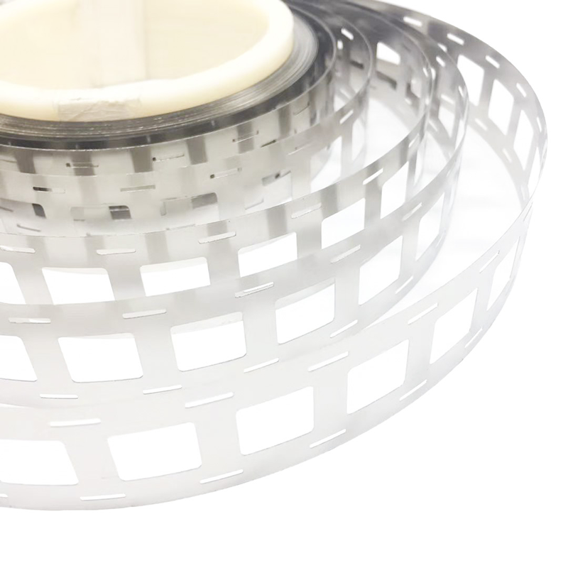 2P Lithium Nickel Strip Stainless Steel 18650 Battery Accessory With Nickel Plated Spot Welding Connection