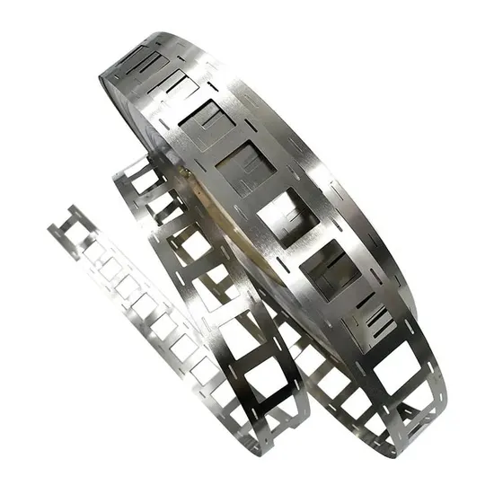0.15mm 0.2mm Ketebalan 26650 2p 3p 4p Strip Nikel Murni Cocok dengan Pemegang Plastik