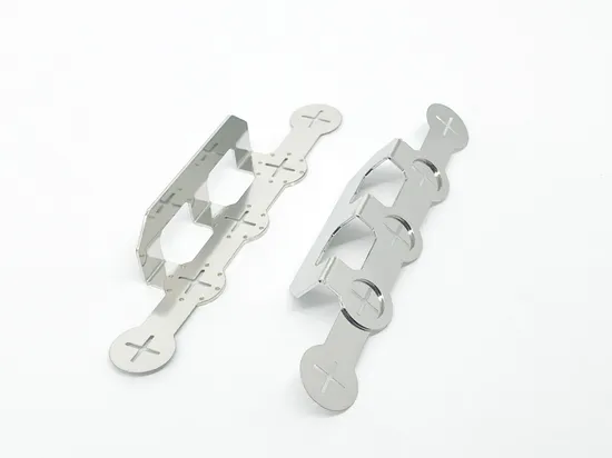 Busbar Lithium Rak Las Titik Strip Nikel 18650 Lembar Pelat Tembaga Konektor Tab 5X1 Pun 5X1 Busbar untuk Baterai