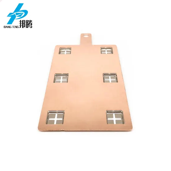 Konektor Las Nikel Datar Tembaga LiFePO4 32650 2s3p 2X3 Paket Dukungan Daya Fleksibel Busbar Baterai Lithium