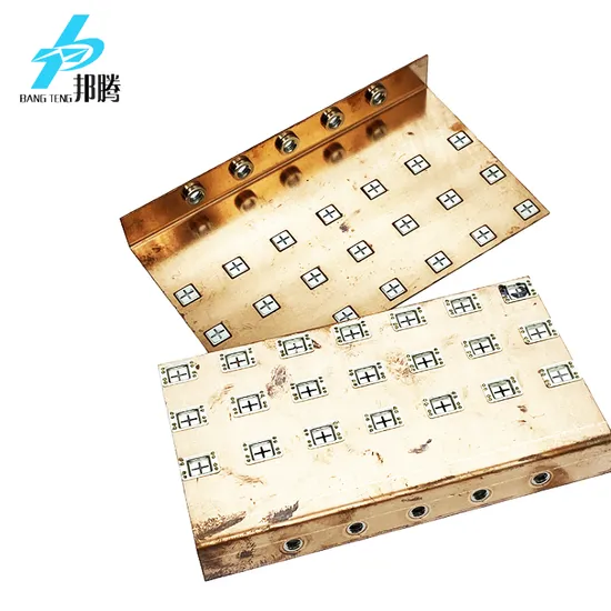 Konektor Busbar Aluminium Kustom 18650 Aksesori Paket Baterai Lithium Ion Busbar Tembaga 18650