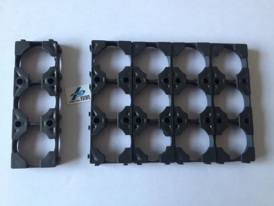 Bahan Kemasan Baterai Silinder Sel 26700 Penyangga Baterai Plastik 3p Penyangga Holder