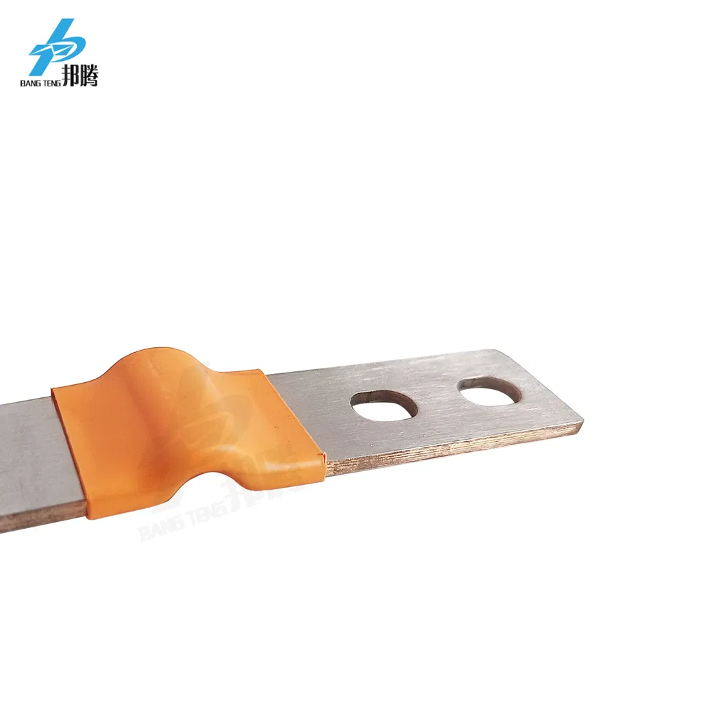 for Automobile Copper Foil Busbar Soft Copper Busbar Insulated Copper Screw Comb Busbar Nickel Plated Bus Bar