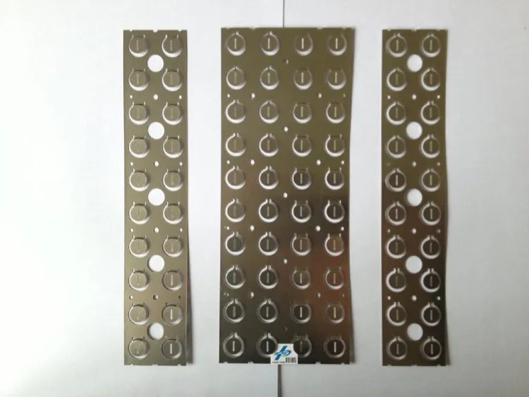 Customized 4-Pin 18650 Battery Connector with Nickel Plate Lithium Battery Connector Pure Nickel Strip Lithium Battery Strip