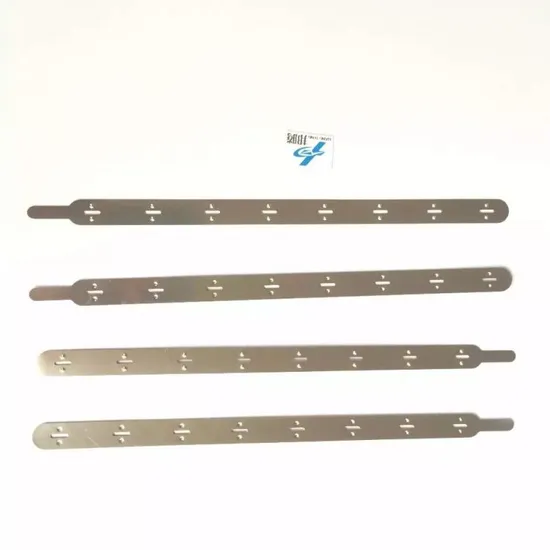 Grosir 0.15mm 18650 Konektor Baterai Solder Tab 18.5mm Jarak Lembaran Nikel 18650 8p Tab Nikel Murni Konektor Baterai Lithium Harga Nikel Murni
