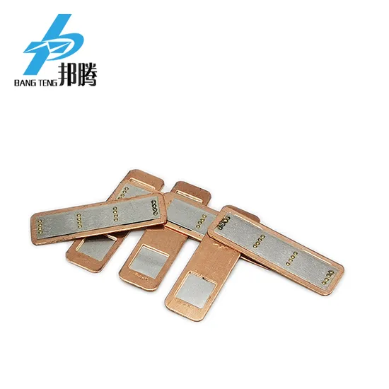 Produsen 18.5mm Jarak 2p Baterai Lithium Connector18650 Konektor Baterai Lithium Ion Busbar Tembaga Grosir Busbar Tembaga
