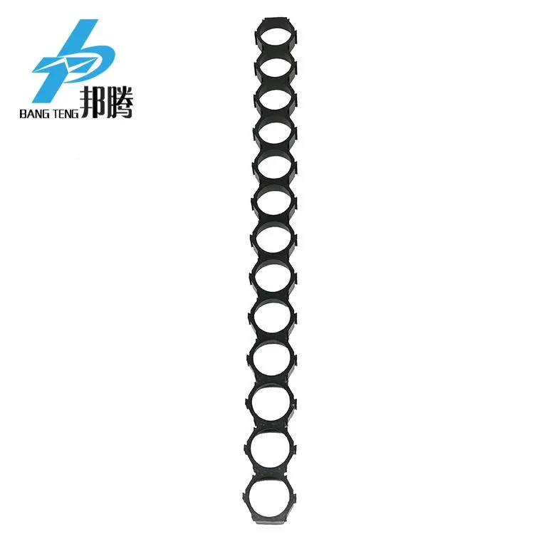 18650 Cell Battery Holder Honeycomb Lithium Battery Brackets ABS Bike Cell Holder 13p 18650 Battery Holder