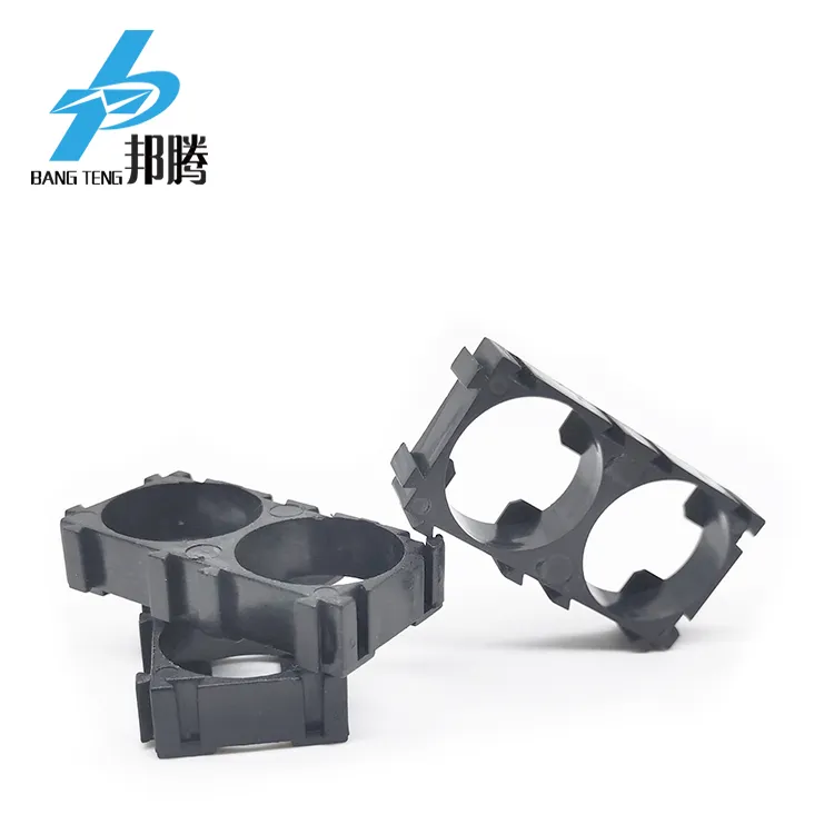 18650 Battery Holder Bracket Plastic 18650 2p Mounting Bracket Lithium Battery Holder Plastic Cell Battery Holder Battery Storage Battery Charger