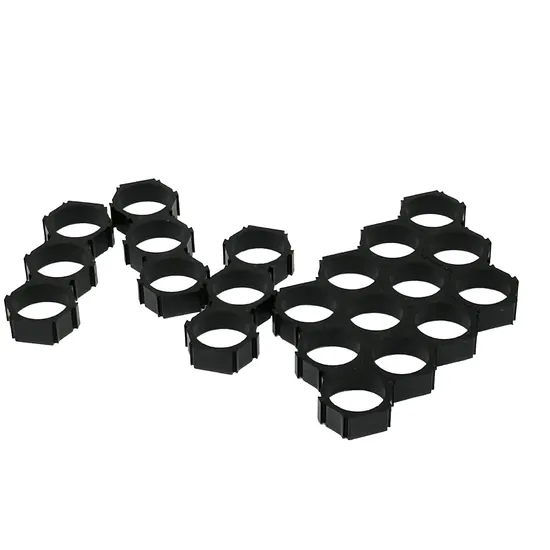 21700 3p Pemegang Sel Tipe Sarang Lebah 21700 Braket Pemegang untuk Paket Baterai Lithium Pemegang Baterai Plastik Penyimpanan Baterai Pengisi Daya Baterai