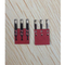 Terminal Solder Kustom dengan Isolasi Kertas Serat Pelindung Kontak untuk Terminal PCB Transformator Isolasi Listrik Barley untuk Baterai